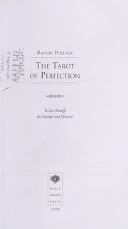 Cover of: The Tarot of perfection : a book of Tarot tales