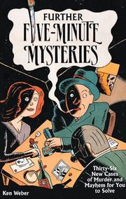 Cover of: Further five-minute mysteries