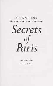 Cover of: Secrets of Paris