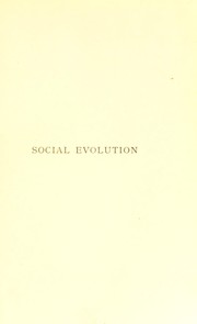 Cover of: Social evolution