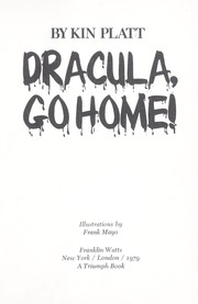 Cover of: Dracula, go home!