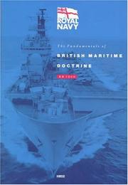 Cover of: The Fundamentals of British Maritime Doctrine | Command of the Defence Council