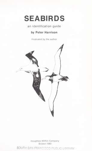 Seabirds, an identification guide by Harrison, Peter