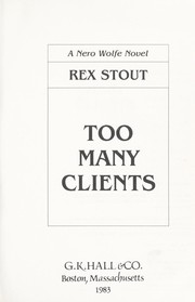 Cover of: Too many clients