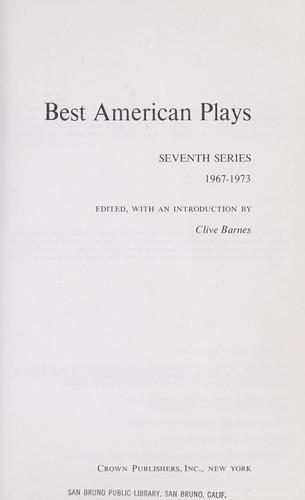 Best American plays