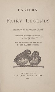 Cover of: Eastern fairy legends current in southern India