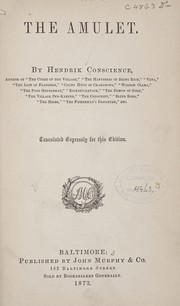 Cover of: The amulet. by Hendrik Conscience