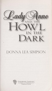 Cover of: Lady Anne and the howl in the dark by Donna Simpson