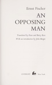 Cover of: An opposing man.