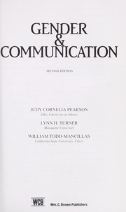 Cover of: Gender & communication by Judy C. Pearson