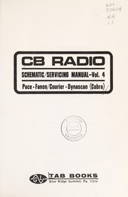 Cover of: CB radio schematic/servicing manual by Tab Books.
