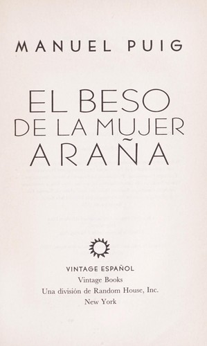 El beso dela mujer araña