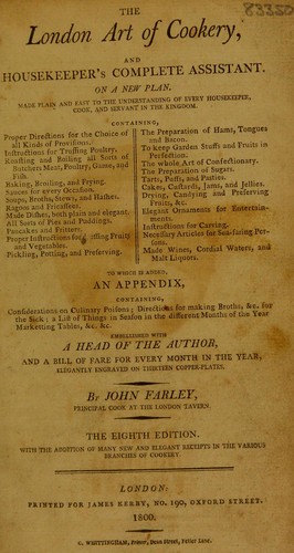 The London art of cookery and Housekeeper’s complete assistant …