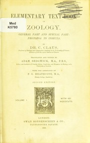 Cover of: Elementary text-book of zoology