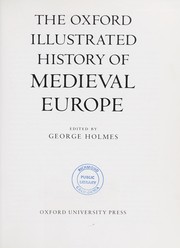 Cover of: The Oxford illustrated history of Medieval Europe