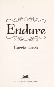 Cover of: Endure by Carrie Jones