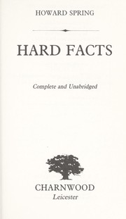 Cover of: Hard Facts