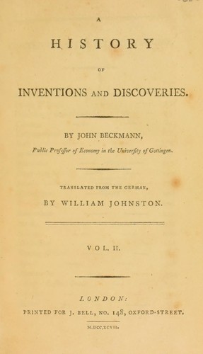 A history of inventions and discoveries.