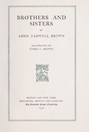 Cover of: Brothers and sisters
