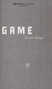 Cover of: De Niro's game by Rawi Hage