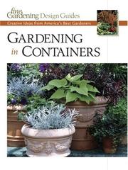 Gardening in Containers by Fine Gardening Editors