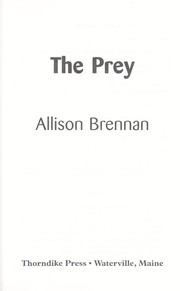 Cover of: The Prey