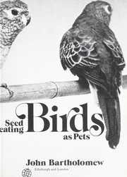 Cover of: Seed eating birds as pets