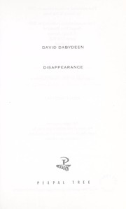 Cover of: Disappearance