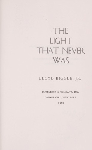 The light that never was.