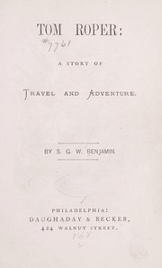 Cover of: Tom Roper: a story of travel and adventure