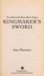 Cover of: Kingmaker's sword