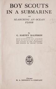 Cover of: Boy Scouts in a submarine: or, Searching an ocean floor
