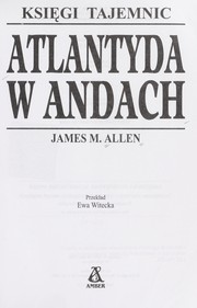 Cover of: Atlantyda w Andach
