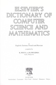 Elsevier's dictionary of computer science and mathematics by Bori͡ana Deliĭska