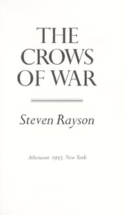 Cover of: The crows of war.