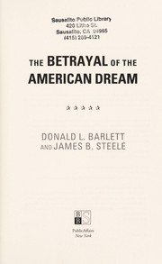 Cover of: The betrayal of the American dream