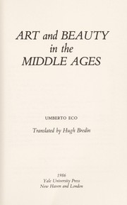 Cover of: Art and beauty in the Middle Ages by Umberto Eco