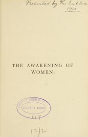 Cover of: The awakening of women by Frances Swiney