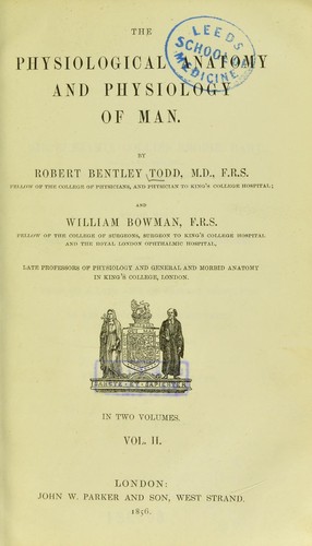 The physiological anatomy and physiology of man
