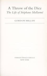 Cover of: A throw of the dice by Gordan Millan