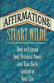 Cover of: Affirmations