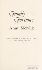 Cover of: Family fortunes
