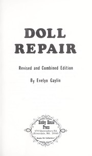 Cover of: Doll repair