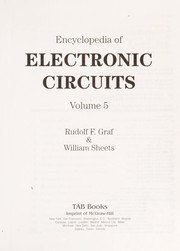 Cover of: Encyclopedia of electronic circuits.