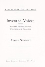 Cover of: Invented voices: inspired dialogue for writers and readers