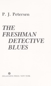 Cover of: The freshman detective blues