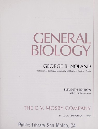 General biology