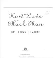 Cover of: How to love a black man