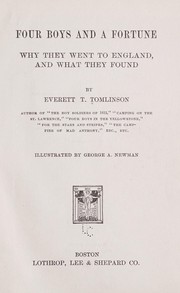 Cover of: Four boys and a fortune