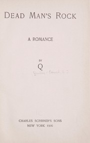 Cover of: Dead man's rock: a romance